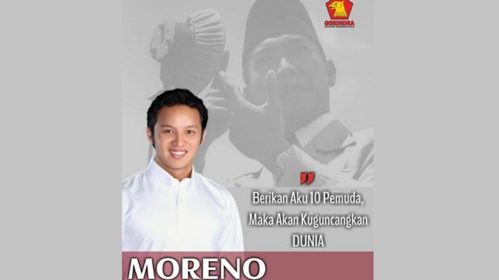 Gambar Moreno suprapto beredar di Medsos.