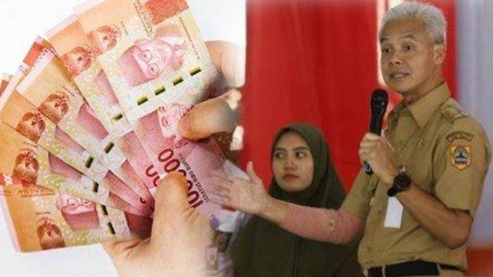 Gubernur Jateng Ganjar Pranowo saat pertemuan dengan siswa-siswi di Rembang yang mengungkap dugaan pungli berkedok Infaq di SMKN 1 Sale.