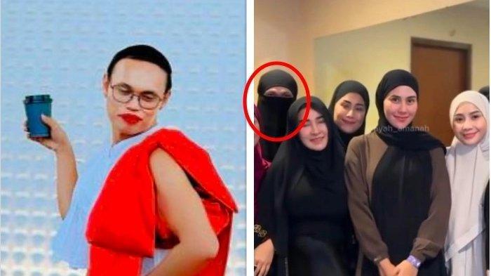 Dalam video yang beredar luas, Wanda Hara Fashion Stylist diduga hadir saat kajian Ustaz Hanan Attaki mengenakan cadar hitam