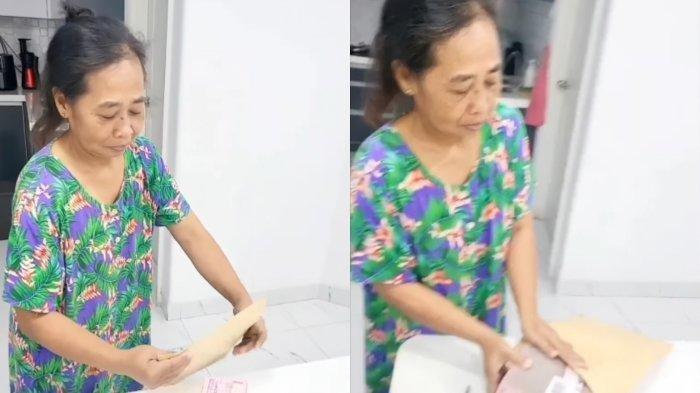 ART Full Senyum Dapat Uang Segepok Dari Majikan, Hasil Kerja 10 Tahun Buat Beli Sawah dan Kambing