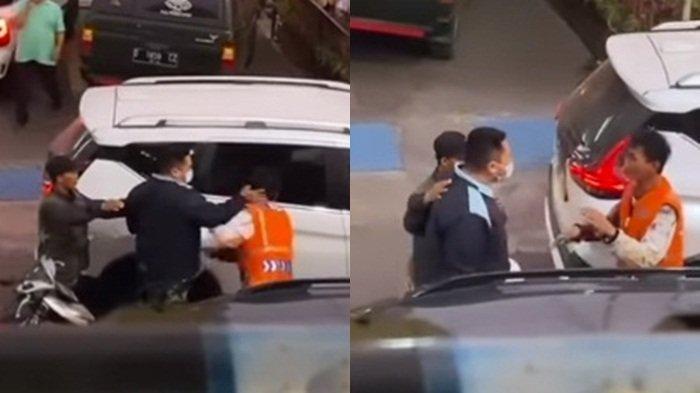 Ahmad Sahroni soroti aksi arogan pria berseragam TNI pukul tukang parkir. (Ig@ahmadsahroni88)