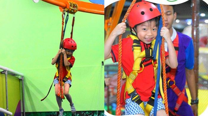 Air Coaster wahana yang disiapkan untuk semua usia, anak hingga dewasa di Malang Smarta Arena