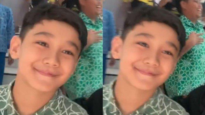 Akif bocah mirip Rafatthar ikut lomba hitung cepat