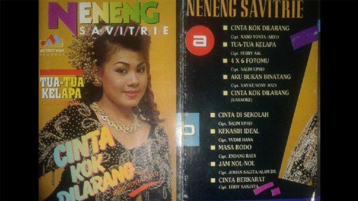 Album musik Neneng Savitri mantan artis TVRI pedangdut era 90-an