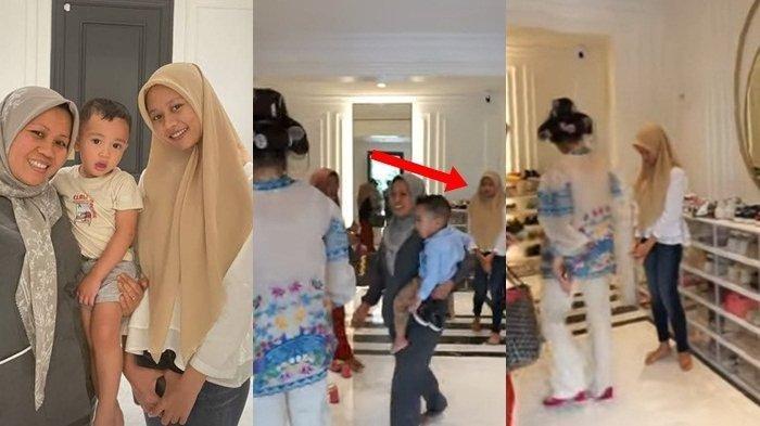 Anak Suster Rini Memei ketemu Nagita Slavina di Andara