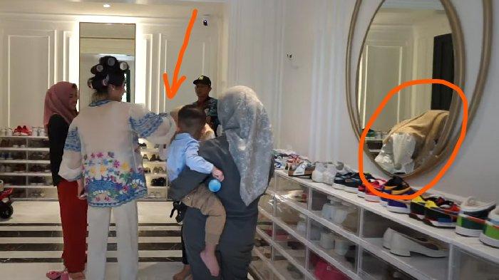 Anak Suster Rini salim saat ketemu Nagita Slavina di Andara