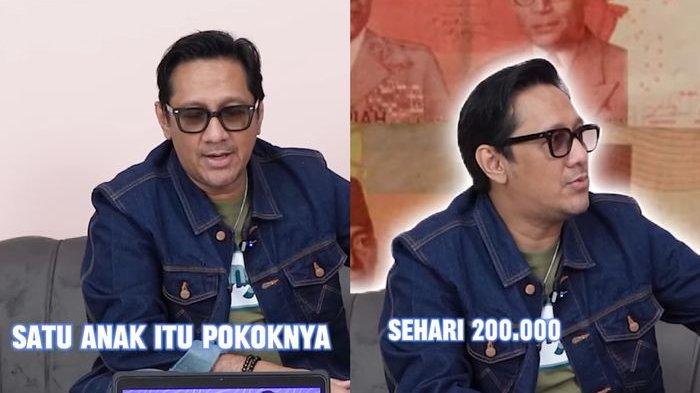 Andre Taulany membeberkan uang jajan ketiga anaknya