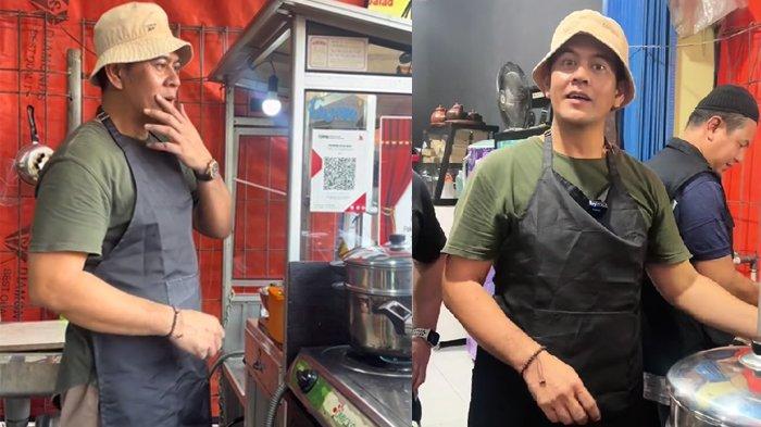 Aris Kurniawan aktor Misteri Gunung Merapi kini jualan tahu bakso 2