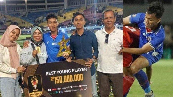 Arkhan Fikri Jadi Pemain Muda Terbaik