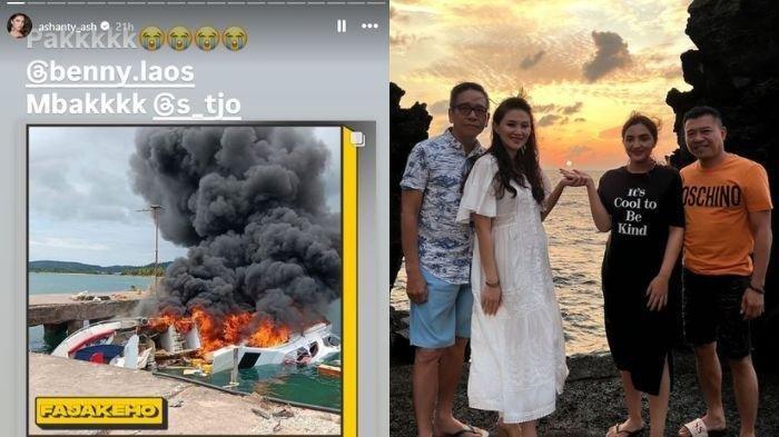 Ashanty syok mengetahui Benny Laos meninggal