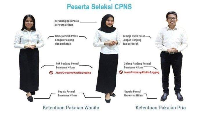 Aturan Pakaian Saat Tes SKD CPNS 2024, Bolehkah Perempuan Menggunakan Celana?