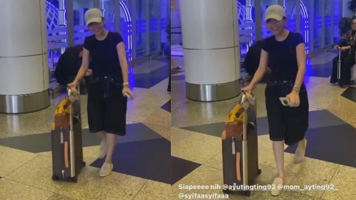 Ayu Ting Ting tiba di Malaysia