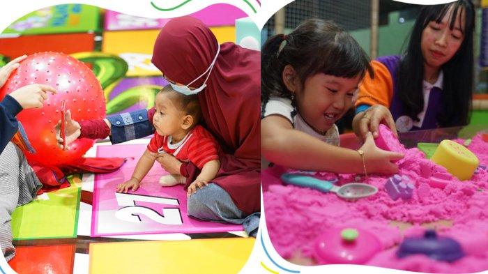Baby Playzone adalah zona bermain yang di sediakan untuk Balita di Malang Smart Arena