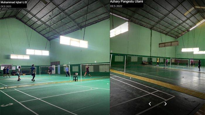 Bagian dalam GOR Haji Bantong disinyalir milik mantan mertua Kurnia Meiga 2