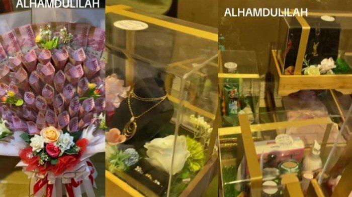 Barang seserahan Ryan Dono mantan pacar Yessy untuk istrinya, Alya Jelita