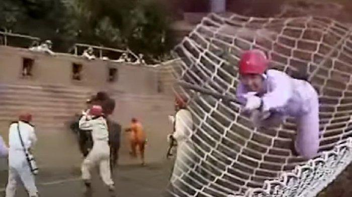Beberapa contoh rintangan di Banteng Takeshi