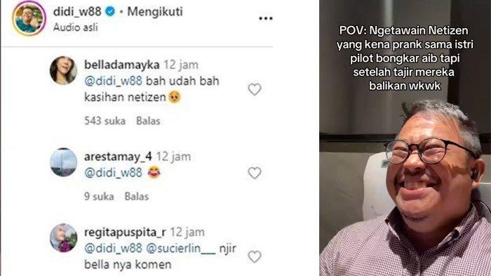 Bella Damayka komentar di postingan yang menyindir Ira Nandha dan Elmer