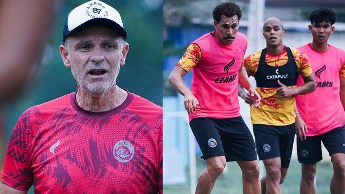 Berita Arema FC Hari Ini Populer Tanpa 8 Pemain Lawan Persita, Joel Cornelli Dilema Harus Menang