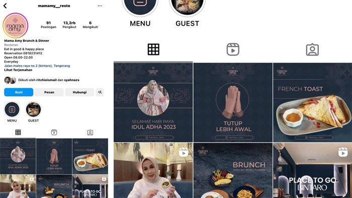 Bisnis restoran Amy Qanita alias Mama Amy
