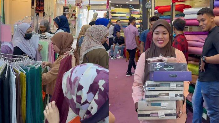 Bos dermawan traktir karyawan kebutuhan lebaran 5