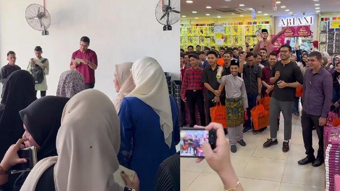 Bos dermawan traktir karyawan kebutuhan lebaran