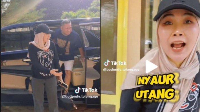 Bu Dendy datang ke sekolah dengan diantar mobil mewah warna hitam