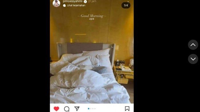 Bukti Syahrini Hamil Anak Reino Barack Menguat