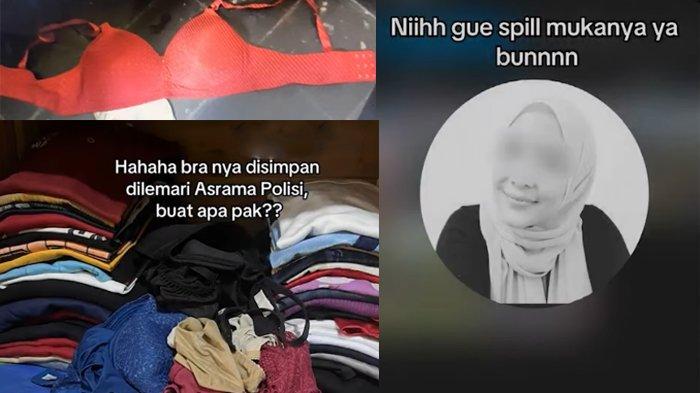 Bukti pakaian dalam wanita selingkuhan Kapolsek di Bojonegoro viral kepergok anak dan istri