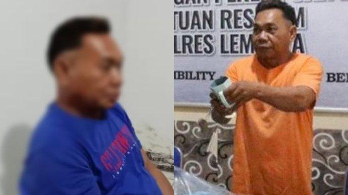 CA, pelaku penyiraman air keras terhadap siswa SMP menjalani pemeriksaan di Polres Lembata