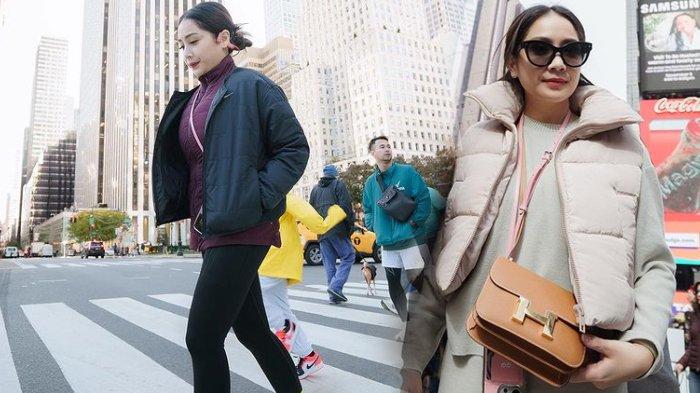 Celana Unik Nagita Slavina Jadi Sorotan Mirip Jeans Kedodoran, Harganya Gak Main-main