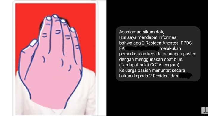 DOKTER RESIDEN CABUL: Tangkapan layar sosok PAP, sosok dokter residen yang viral diduga perkosa keluarga pasien di RSHS Bandung. Modus bejat pelaku terkuak setelah sang dokter ditangkap polisi,disadur pada Rabu (9/4/2025). (Instagram @drg.mirza)