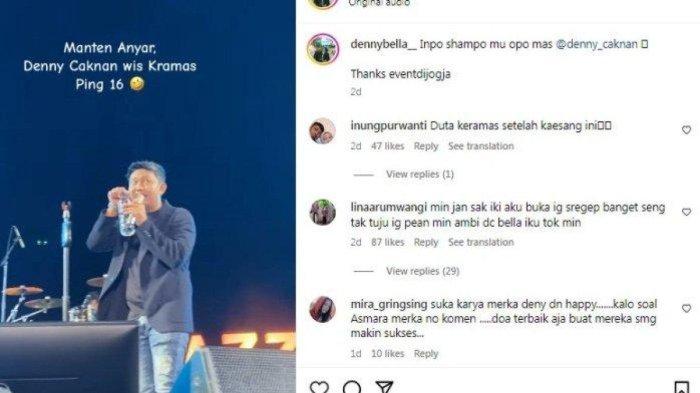 Denny Caknan mengaku sudah 16 kali keramas sejak menikah dengan Bella Bonita
