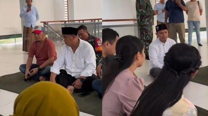 Dewi Perssik saat dipertemukan dengan ketua RT untuk klarifikasi soal hewan kurban