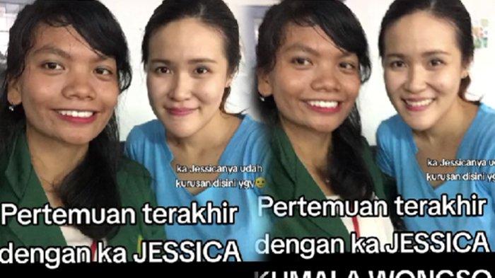 Dhita bersama Jessica Wongso di lapas 1