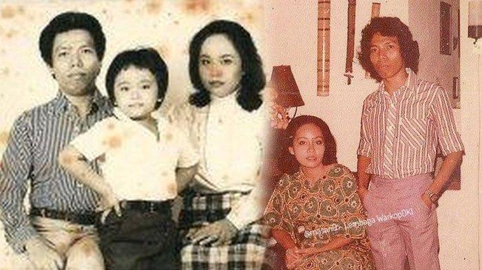 Dono Warkop DKI bersama istrinya dan anak sulungnya
