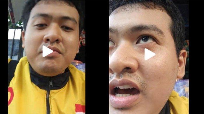 Driver lain dari aplikasi yang sama meragukan cerita si cewek dan minta bukti order