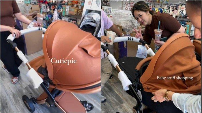 Erina Gudono dan Kaesang belanja perlengkapan bayi di California.