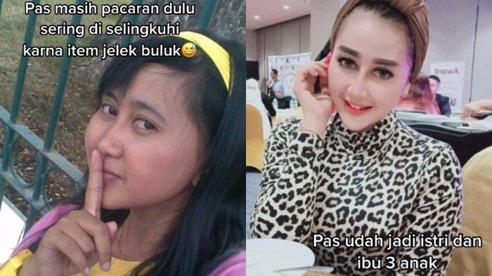 FOTO Before After Luluk Nuril Jadi Ibu Bhayangkari dan Seleb TikTok, Bak Dua Orang Berbeda