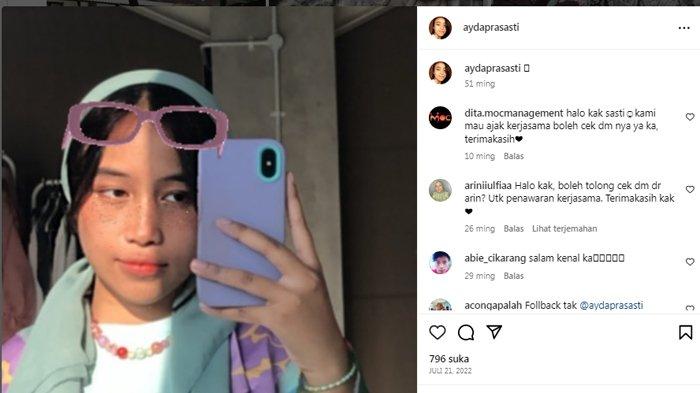 Foto Ayda Prasasti Paraningratu putri Ki Joko Bodo.