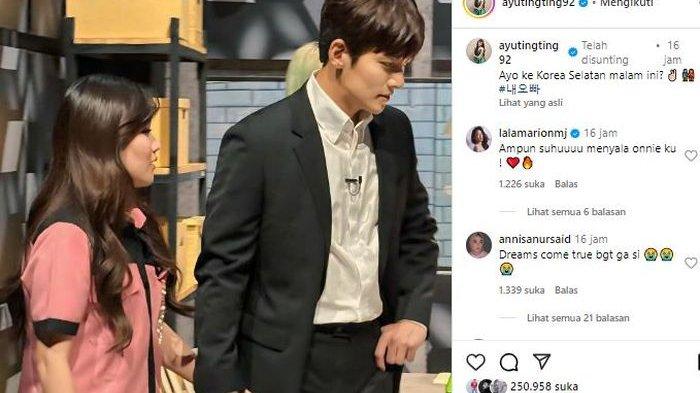 Foto Tangan Ayu Ting Ting Digenggam Erat Ji Chang Wook Bikin Heboh, Sukses Buat Iri Banyak Orang