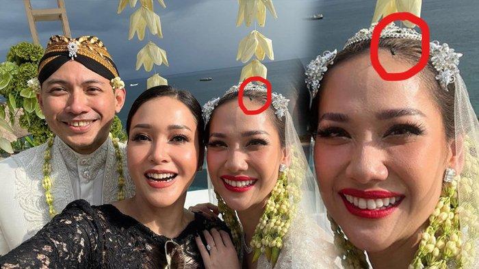 Foto pernikahan BCL dan Tiko di postingan Maia Estianty