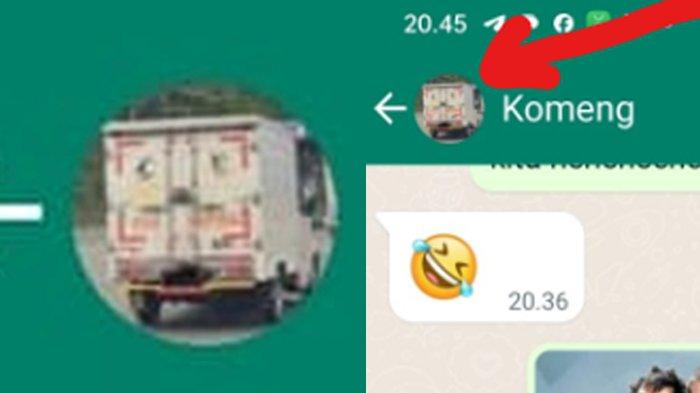 Foto profil WA Komeng gak kalah kocak dari surat suara pemilu