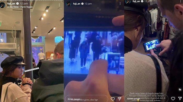 Fuji hampir menangis setelah kecopetan