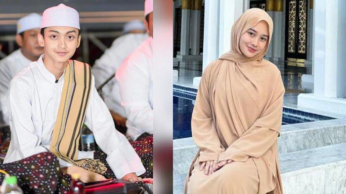 GUS AZMI MENIKAH - Potret Gus Asmi (KIRI) yang dikabarkan akan nikah muda. Gus Asmi tengah disorot lantaran disebut bakal menikahi selebgram berhijab Khansa Mariska (KANAN)