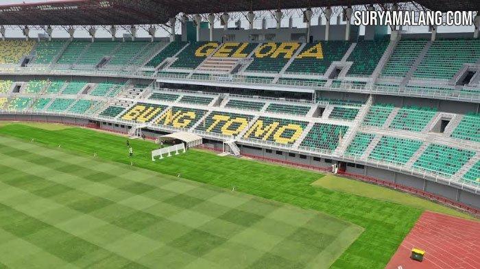 Suasana Gelora Bung Tomo (GBT) Surabaya