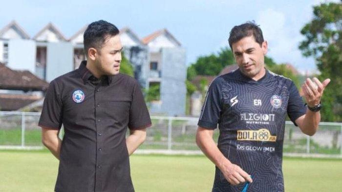 Gilang Widya Pramana dan Eduardo Almeida