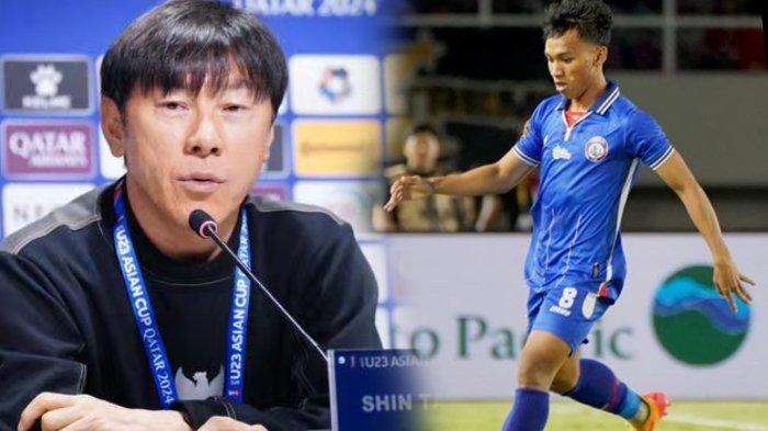 Arkhan Fikri dipanggil Shin Tae-yong bela Timnas Indonesia.