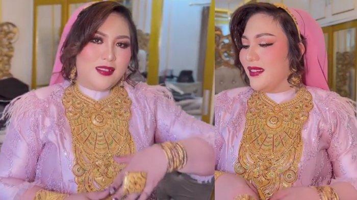 Harga Emas di Baju Lebaran Mira Hayati yang Mirip Toko Berjalan, Duit Sekantong Kresek Jadi Sorotan