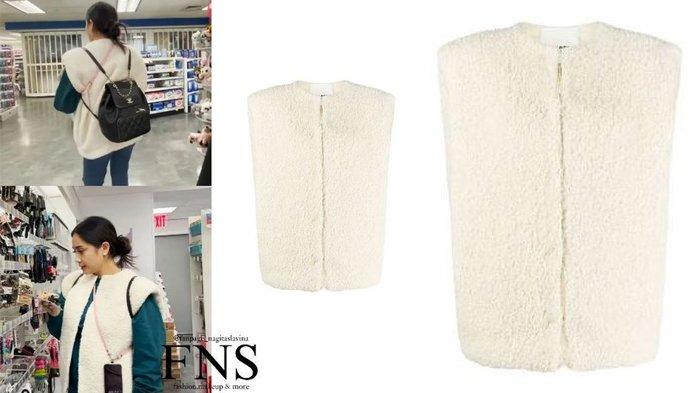 Harga jaket Nagita Slavina yang dipakai di Korea Selatan