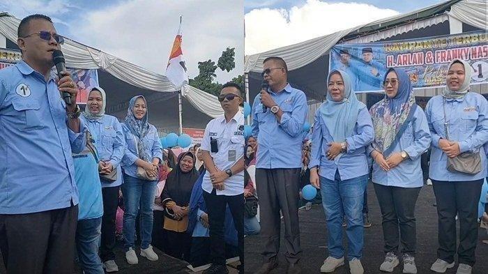Heboh Calon Walikota Bangga Pamer 4 Istri Saat Kampanye di Sumatera, Janji Sejahterakan Emak-emak